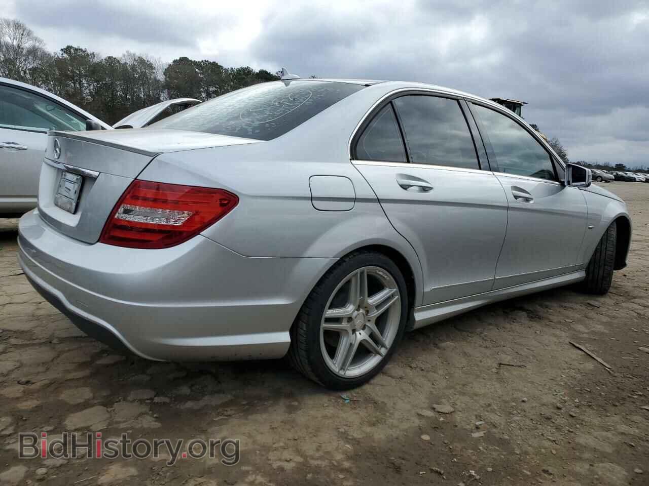 2012 MERCEDES-BENZ C-CLASS - VIN: WDDGF4HB8CR217540 - Фото 3
