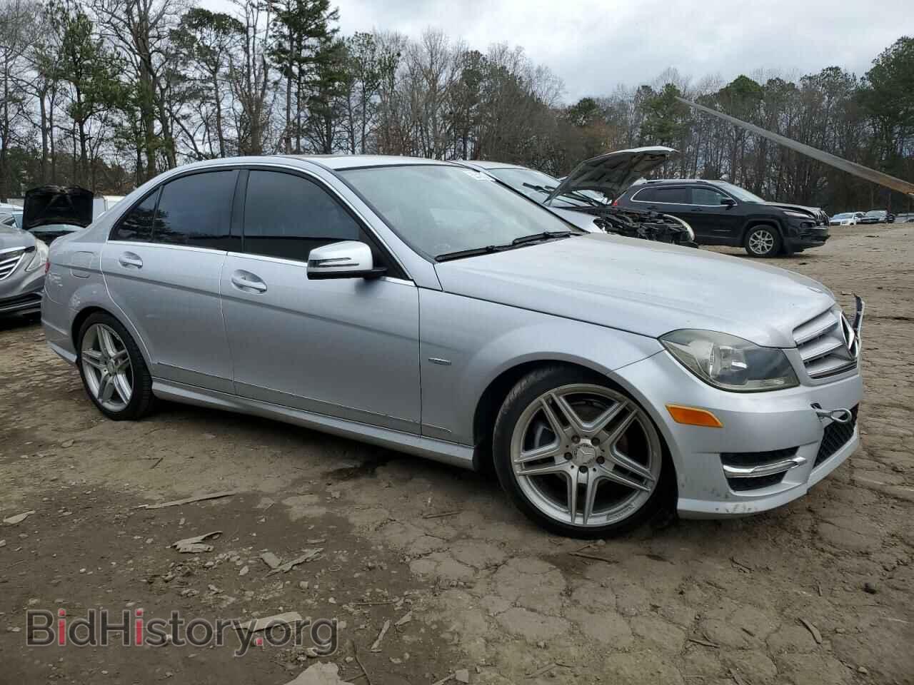2012 MERCEDES-BENZ C-CLASS - VIN: WDDGF4HB8CR217540 - Фото 4