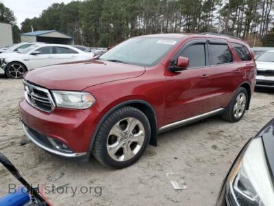 2014 Dodge DURANGO Limited, бордовый — VIN 1C4RDHDG8EC428261, Copart