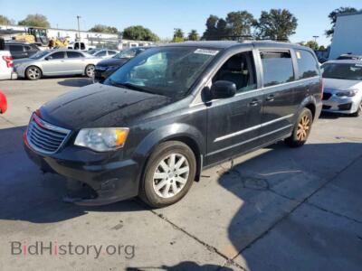 2014 Chrysler MINIVAN Touring, black — VIN 2C4RC1BG0ER257140, Copart