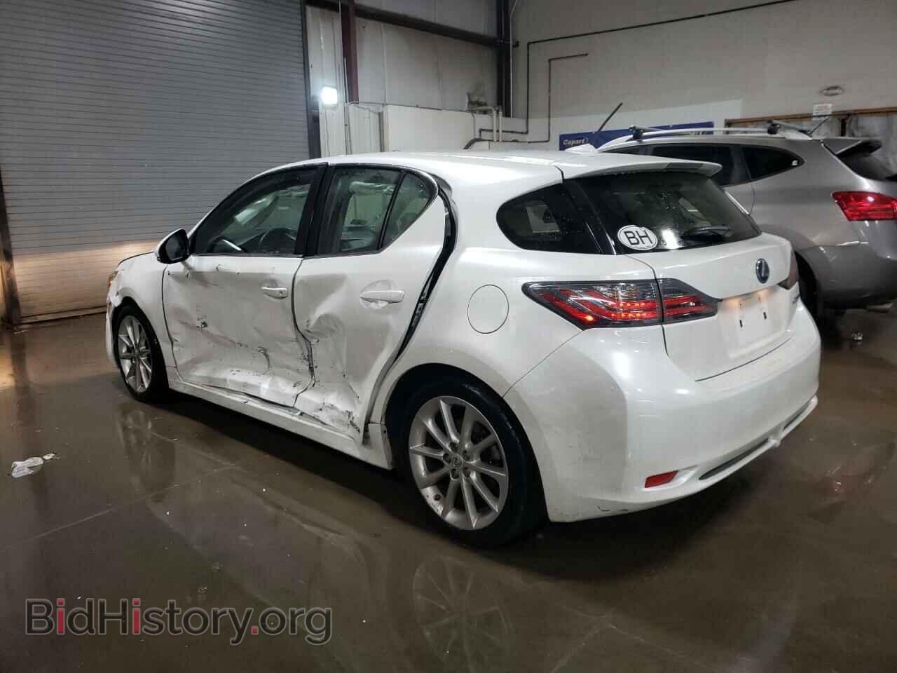 2012 LEXUS CT 200 - VIN: JTHKD5BH4C2104107 - Фото 2