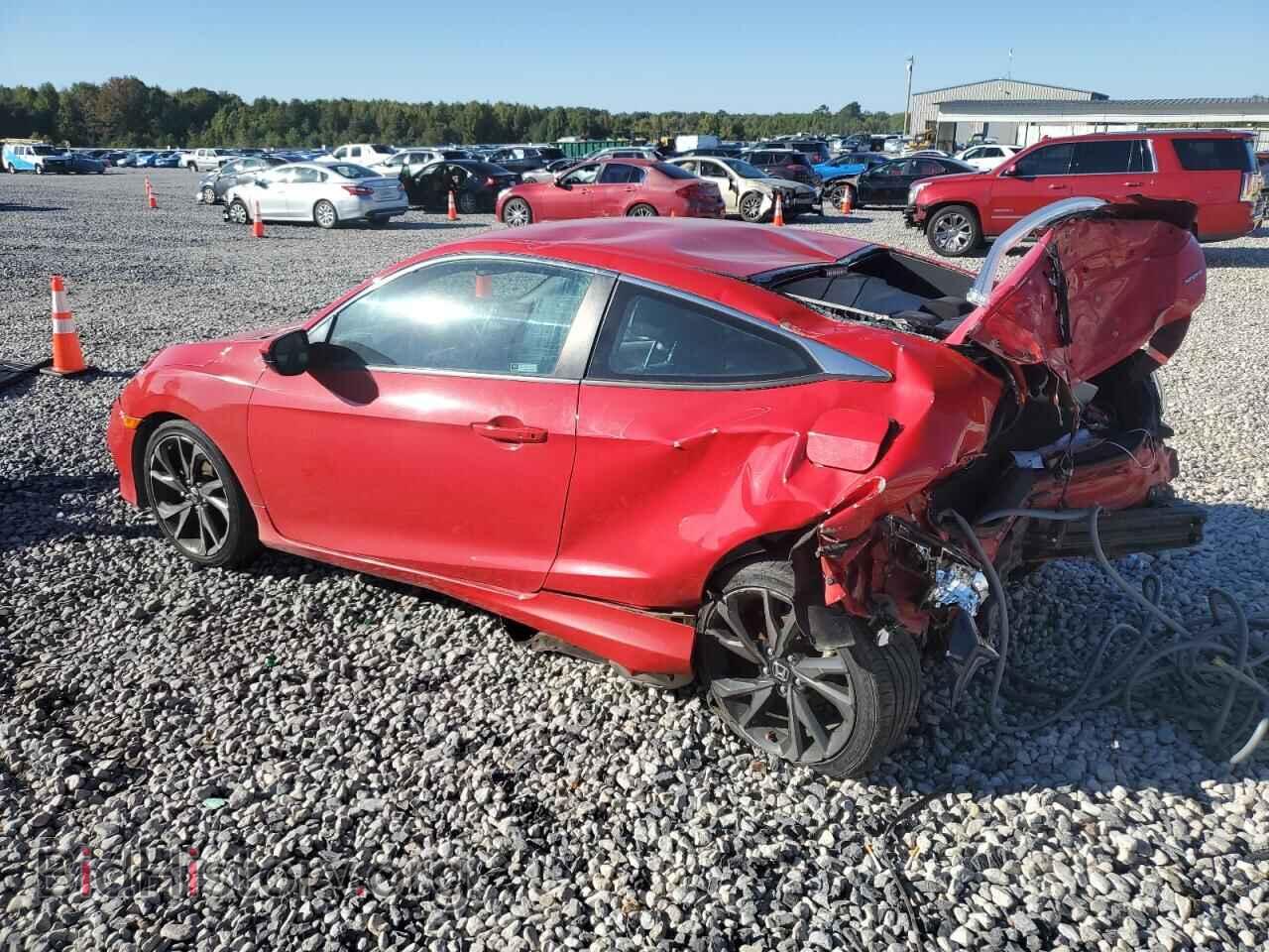 2019 HONDA CIVIC - VIN: 2HGCF5B9XKH302505 - Фото 2