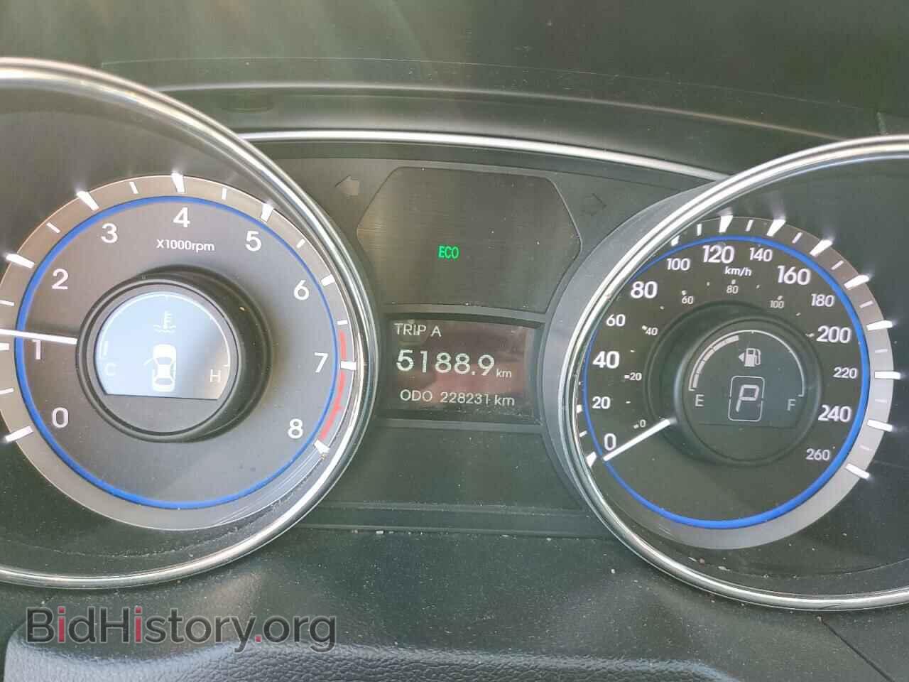 2013 HYUNDAI SONATA - VIN: 5NPEC4AC9DH611554 - Фото 9