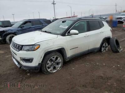 2020 Jeep COMPASS Limited, белый — VIN 3C4NJDCB9LT209333, Copart