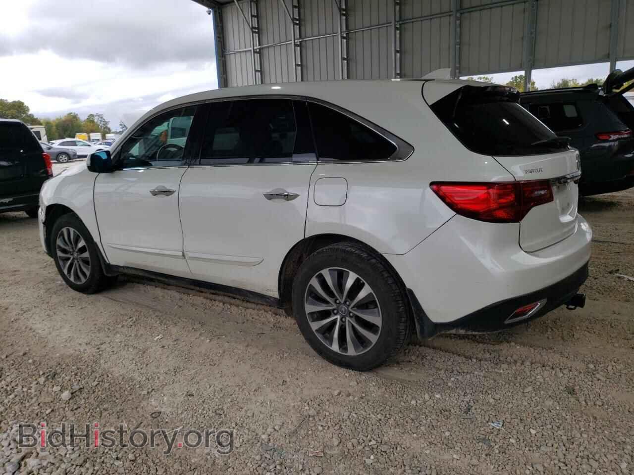 2016 ACURA MDX - VIN: 5FRYD4H44GB045619 - Фото 2