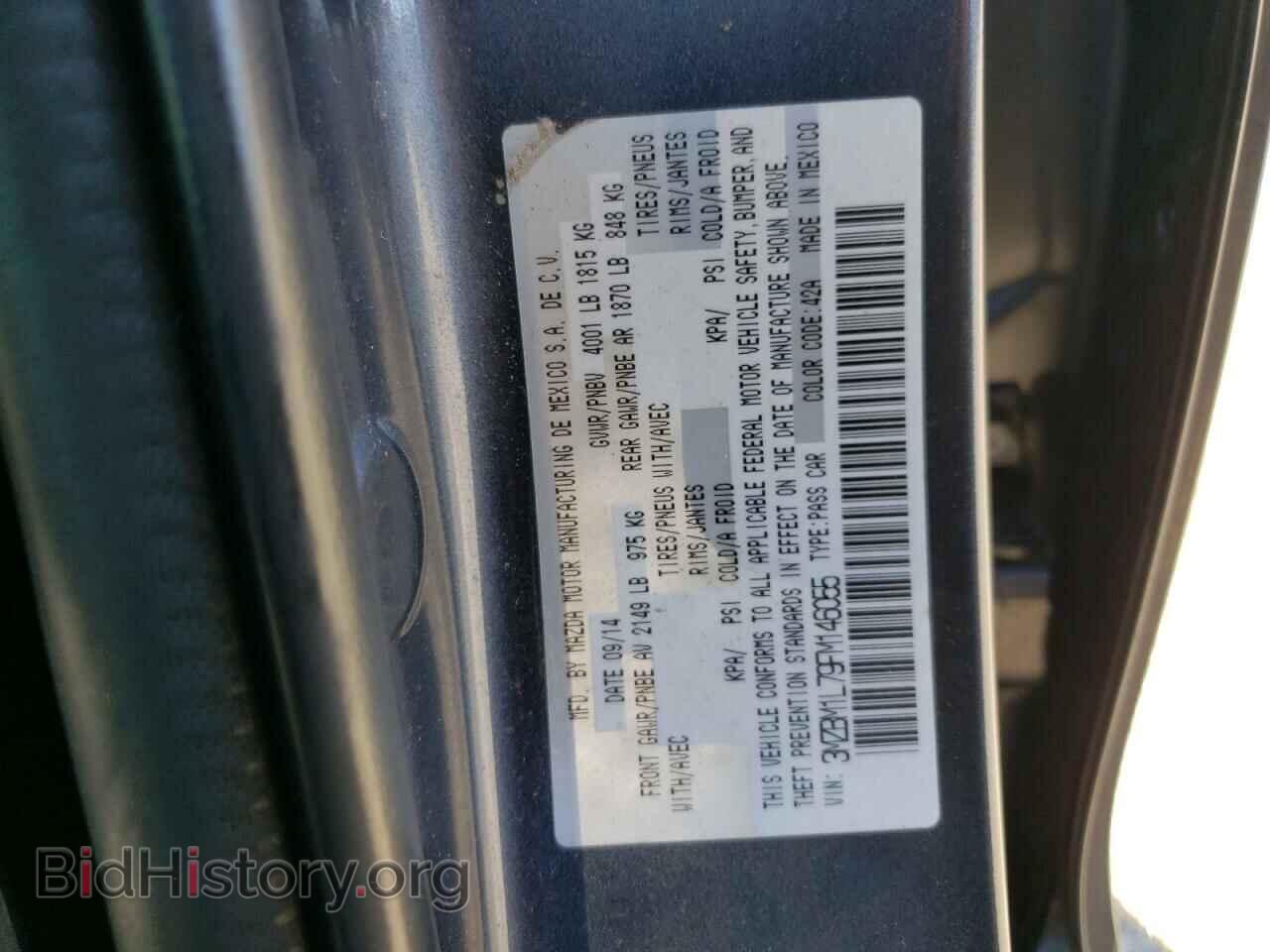 2015 MAZDA 3 - VIN: 3MZBM1L79FM146055 - Фото 12