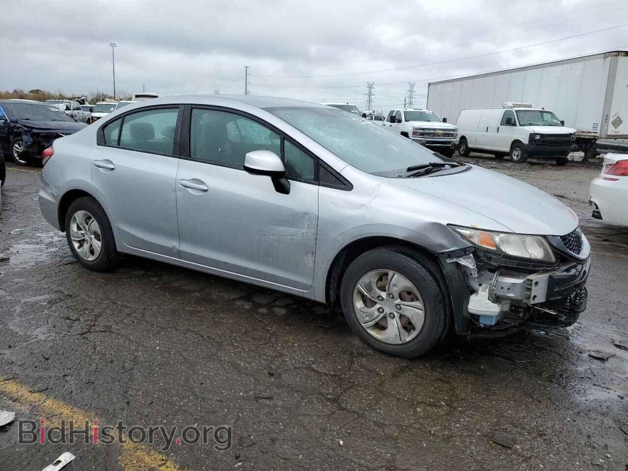 2013 HONDA CIVIC - VIN: 2HGFB2F55DH590329 - Фото 4
