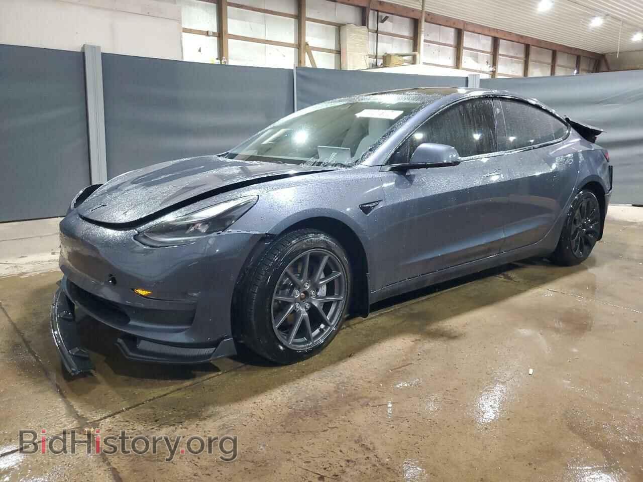 Photo 5YJ3E1EB9NF337810 - TESLA MODEL 3 2022