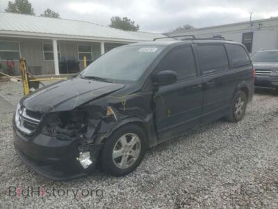 2013 Dodge CARAVAN SXT, черный — VIN 2C4RDGCG2DR550230, Copart