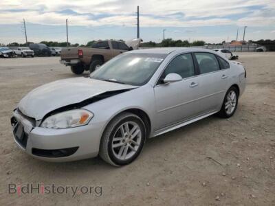 2013 Chevrolet IMPALA LTZ, silver — VIN 2G1WC5E34D1134644, Copart