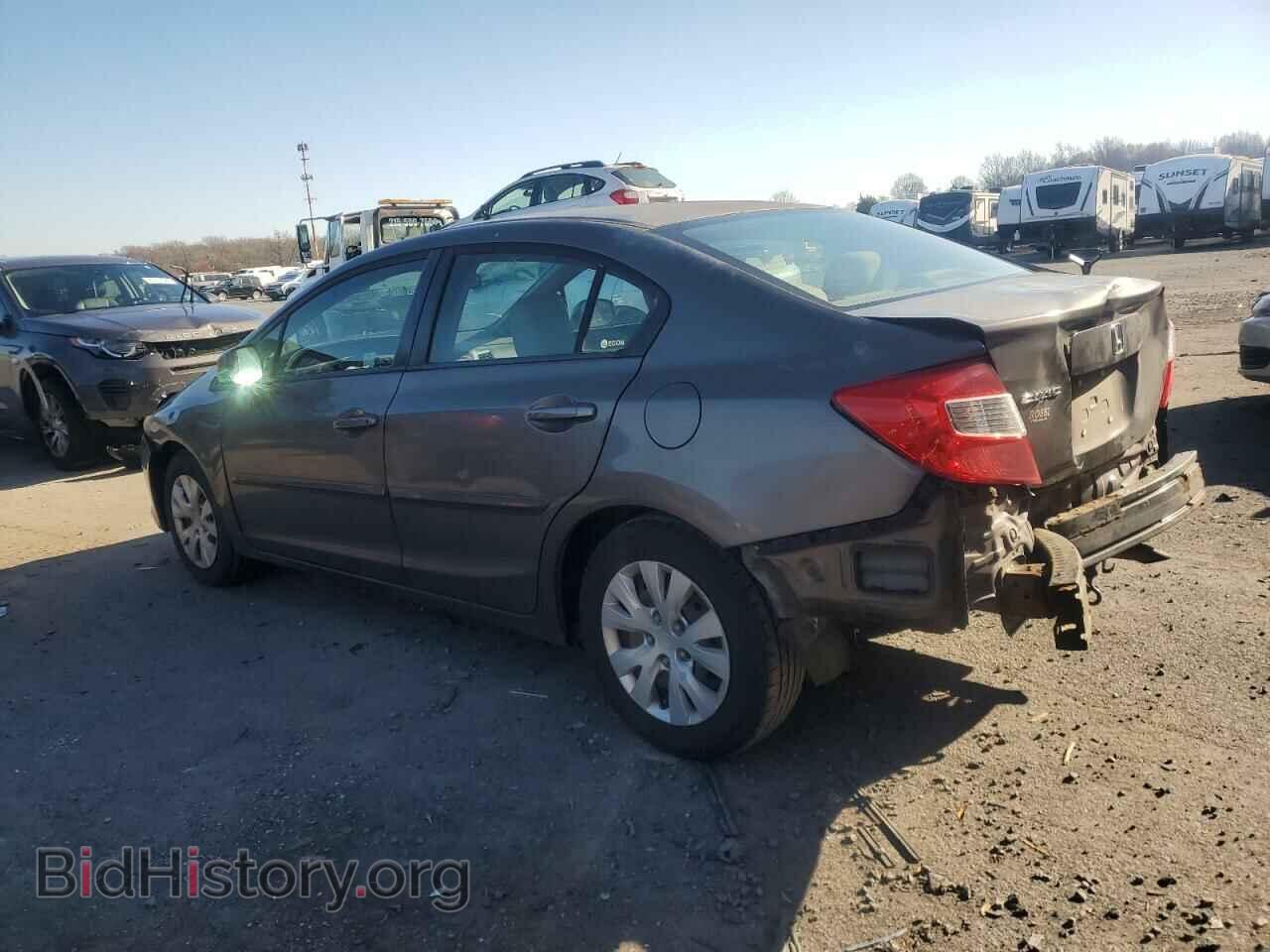 2012 HONDA CIVIC - VIN: 2HGFB2F55CH514222 - Фото 2