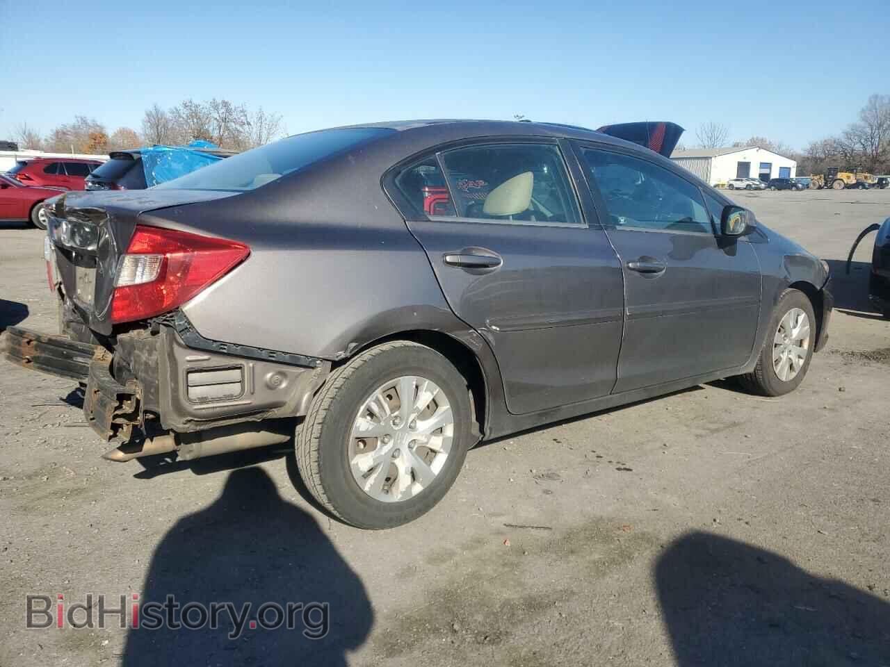 2012 HONDA CIVIC - VIN: 2HGFB2F55CH514222 - Фото 3