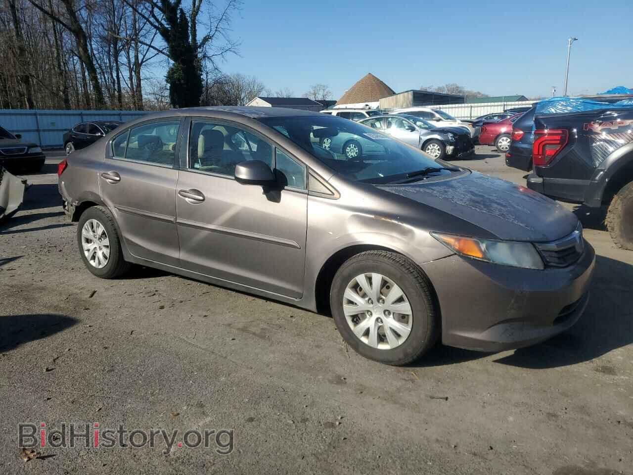 2012 HONDA CIVIC - VIN: 2HGFB2F55CH514222 - Фото 4