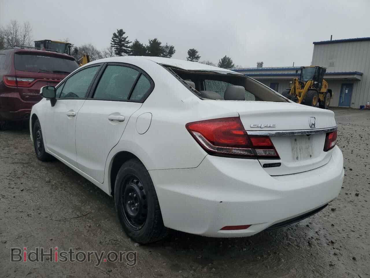 2013 HONDA CIVIC - VIN: 2HGFB2F57DH556540 - Фото 2