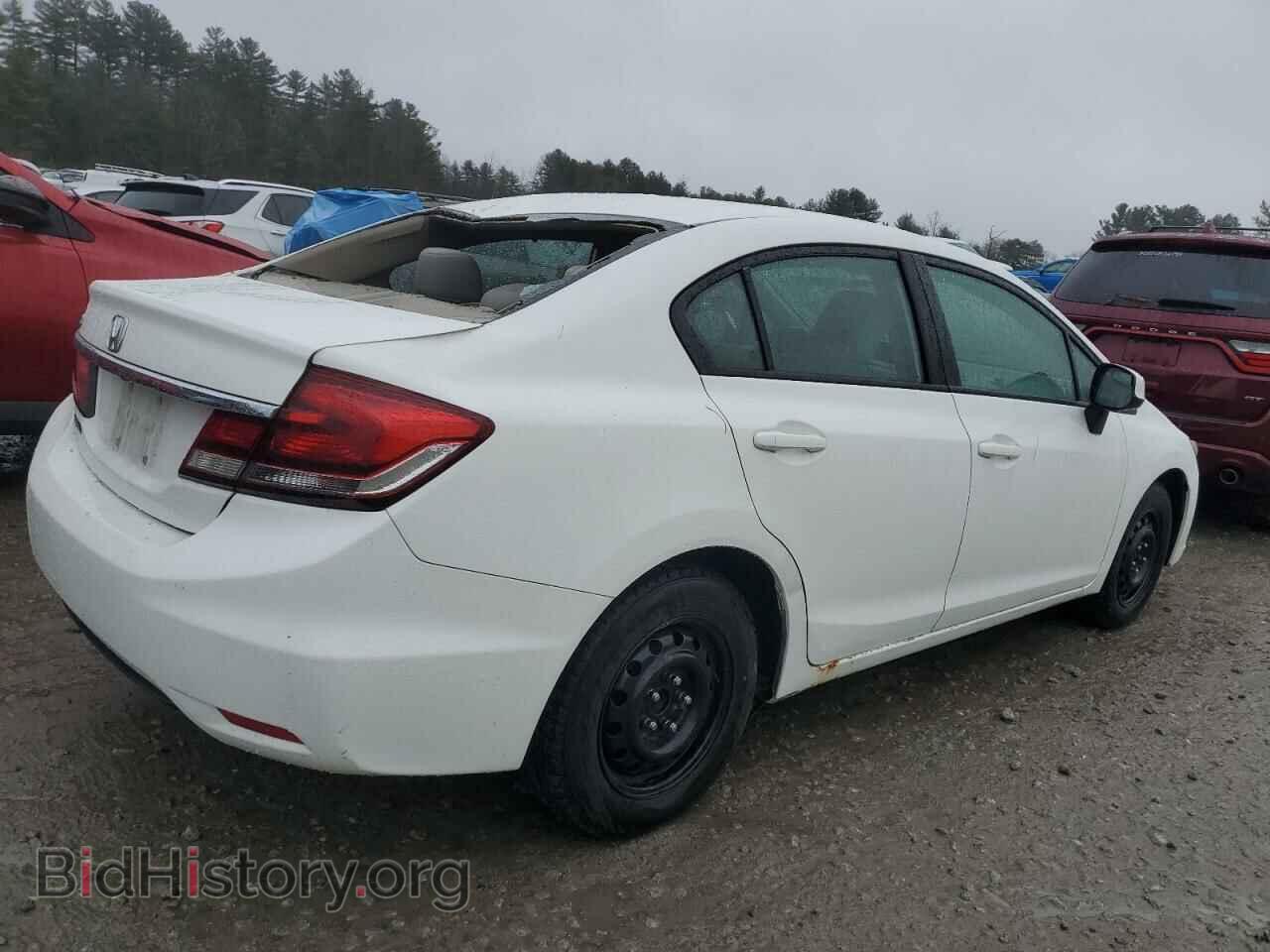 2013 HONDA CIVIC - VIN: 2HGFB2F57DH556540 - Фото 3