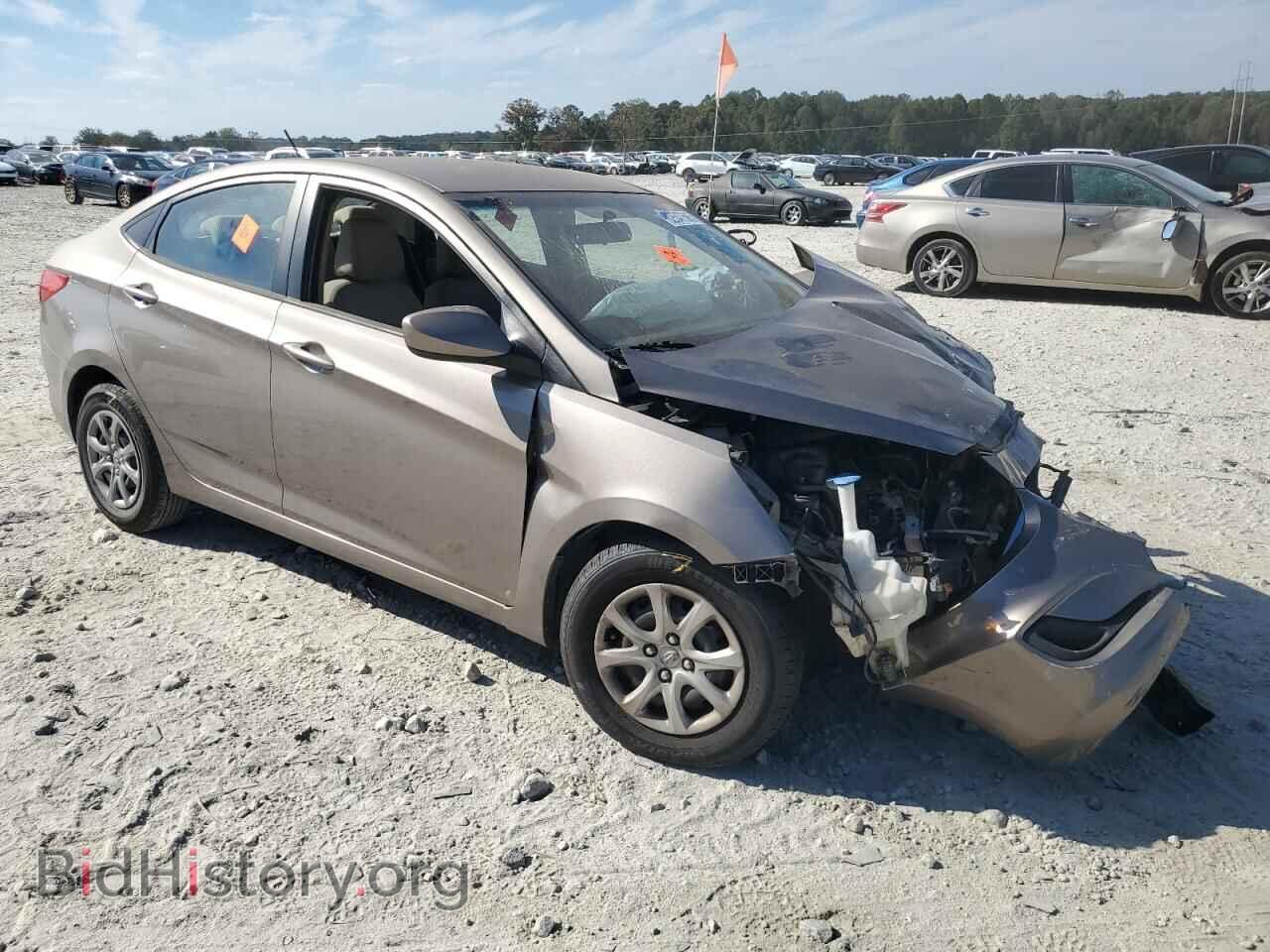 2013 HYUNDAI ACCENT - VIN: KMHCT4AE2DU487850 - Фото 4