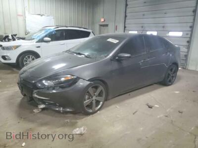 2015 Dodge DART GT, gray — VIN 1C3CDFEB3FD116636, Copart