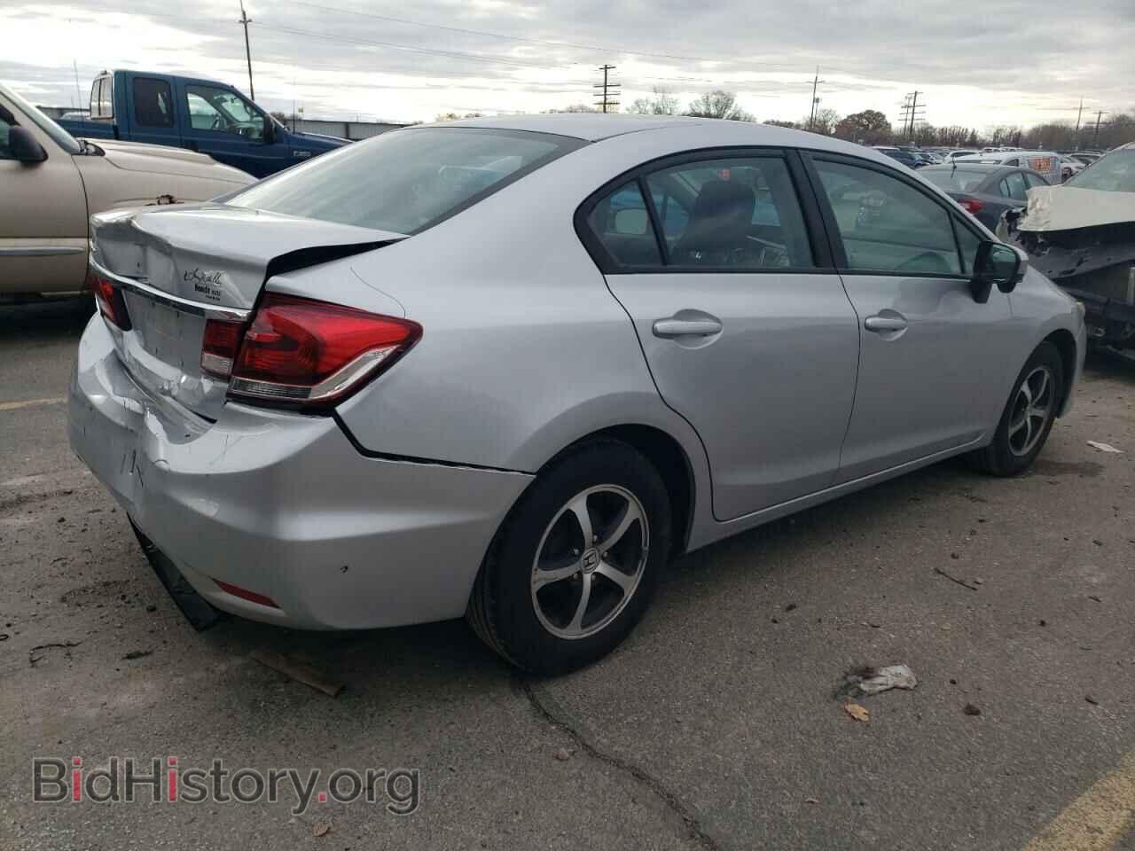 2015 HONDA CIVIC - VIN: 2HGFB2F75FH564317 - Фото 3