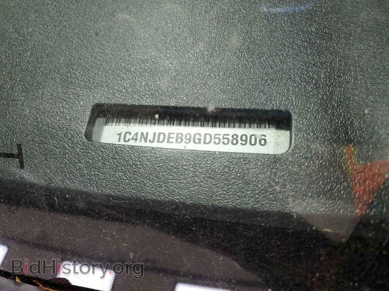 2016 JEEP COMPASS - VIN: 1C4NJDEB9GD558906 - Фото 14