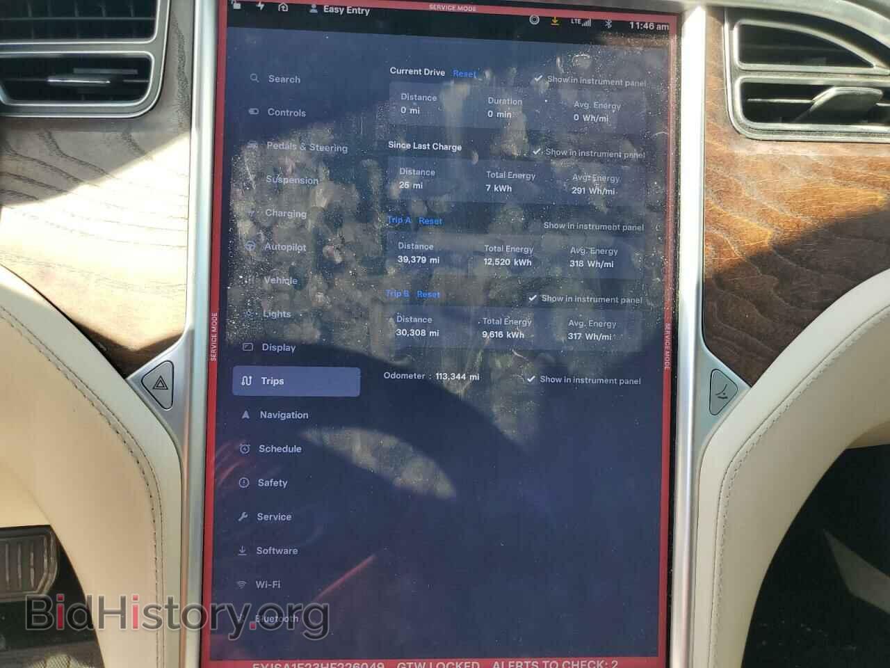 2017 TESLA MODEL S - VIN: 5YJSA1E23HF226049 - Photo 9