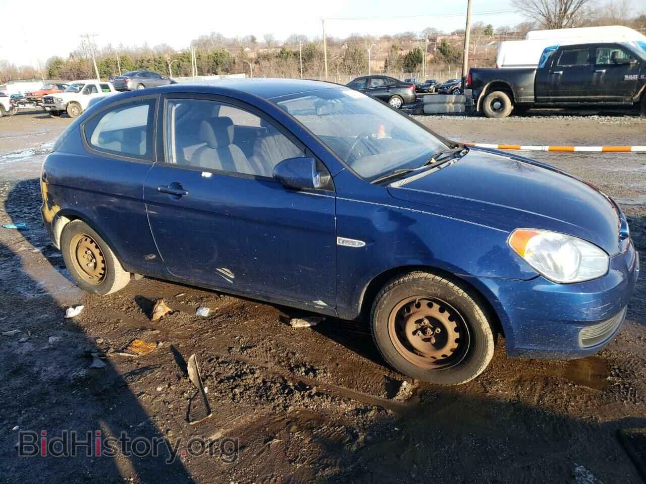 2007 HYUNDAI ACCENT - VIN: KMHCM36C77U019583 - Фото 4