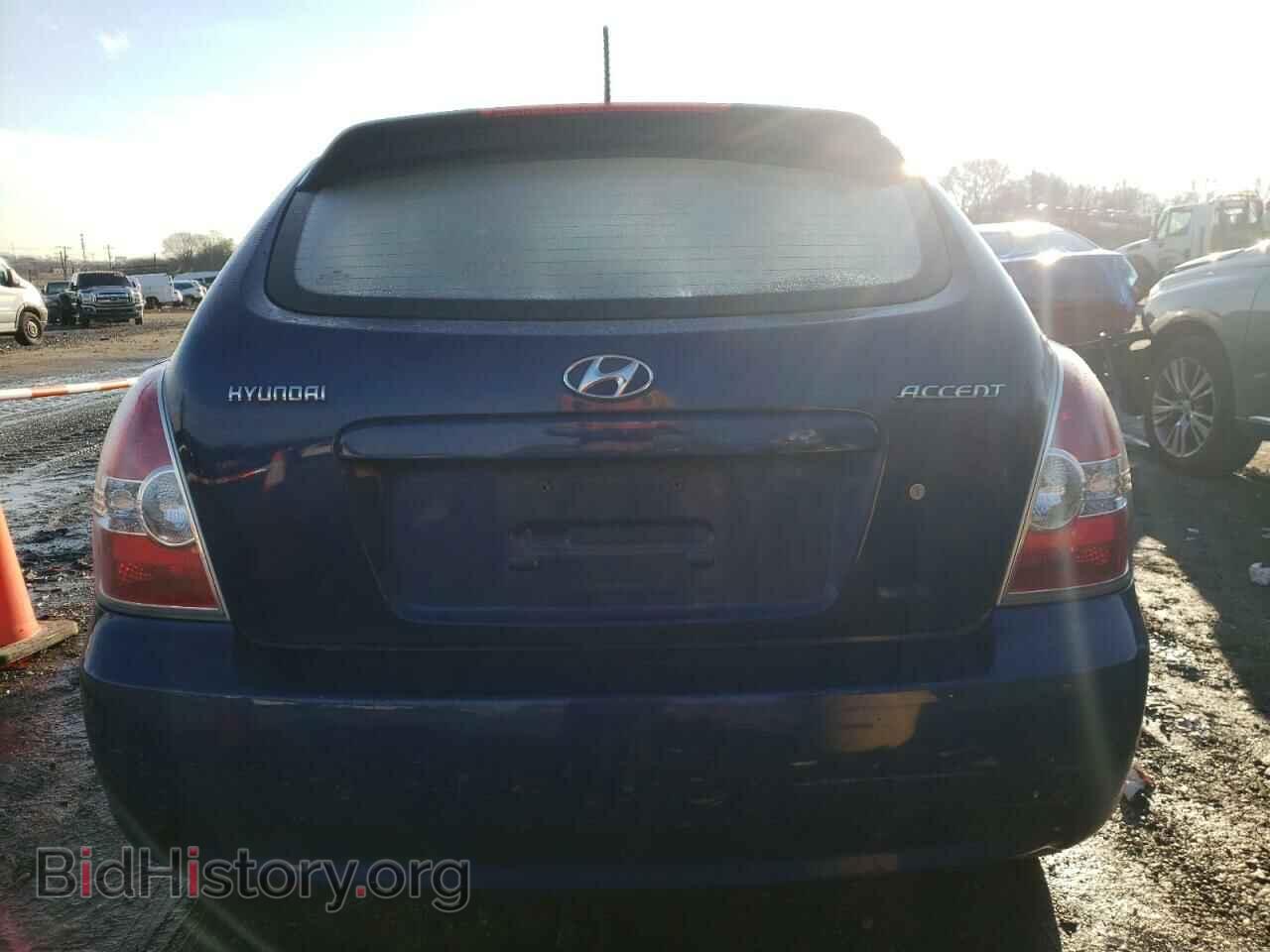 2007 HYUNDAI ACCENT - VIN: KMHCM36C77U019583 - Фото 6