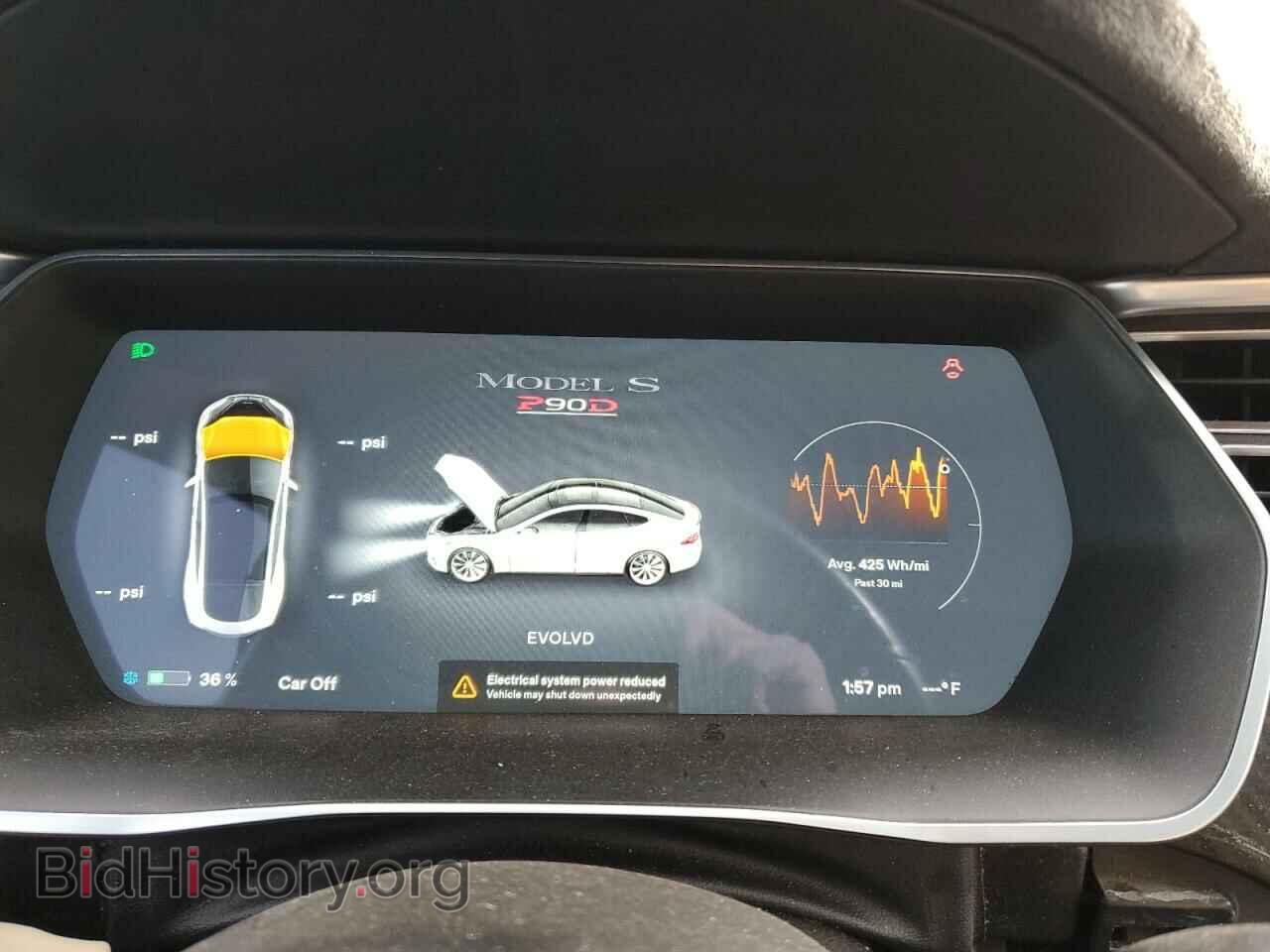 2015 TESLA MODEL S - VIN: 5YJSA1E4XFF111737 - Фото 9