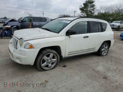 2007 Jeep COMPASS Limited, white — VIN 1J8FT57W57D108117, Copart