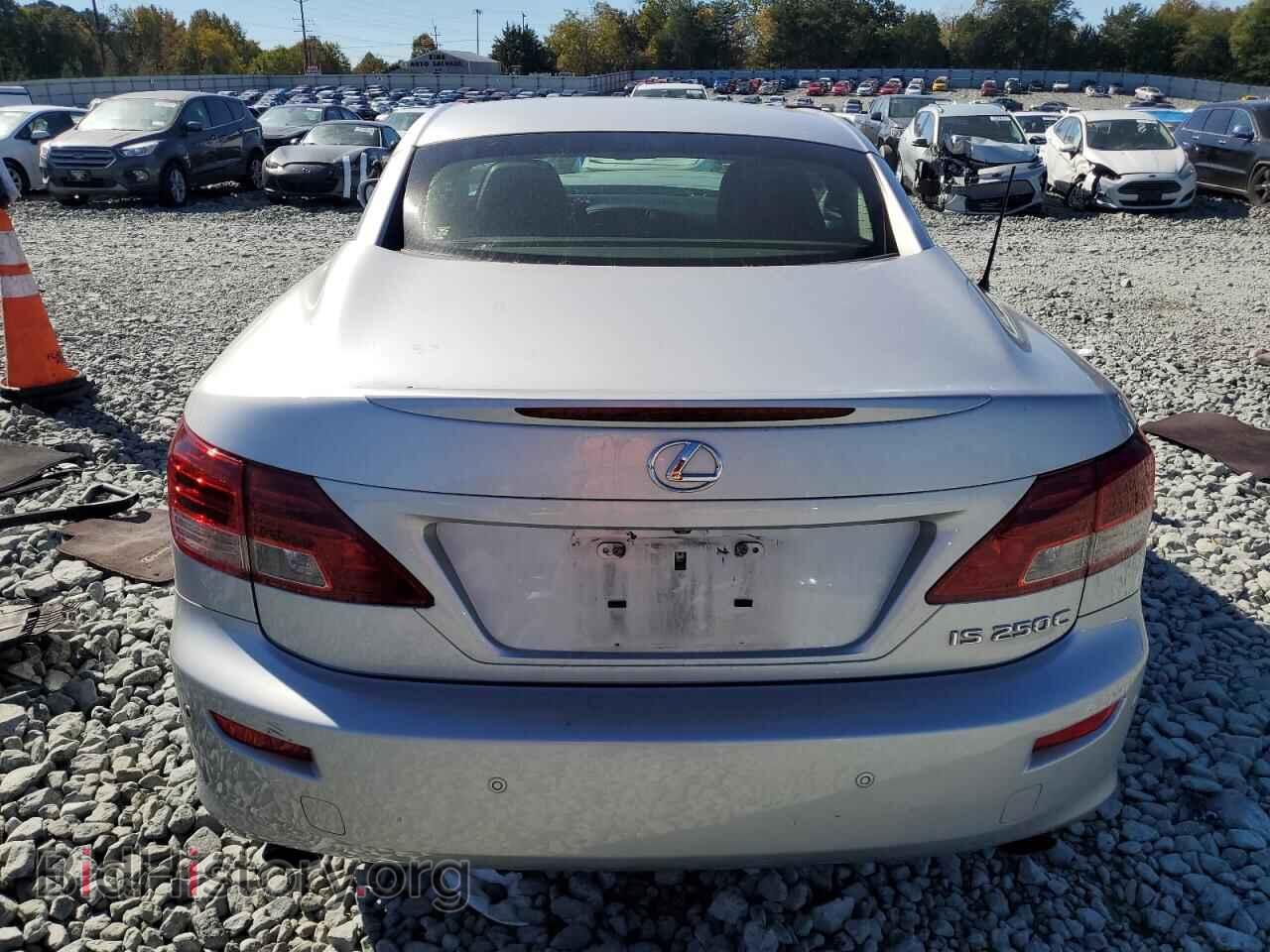 2012 LEXUS IS - VIN: JTHFF2C22C2526381 - Photo 6