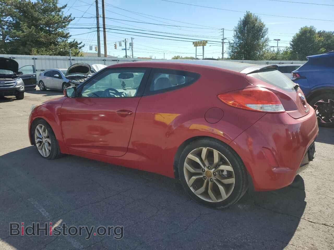 2012 HYUNDAI VELOSTER - VIN: KMHTC6AD8CU076244 - Фото 2
