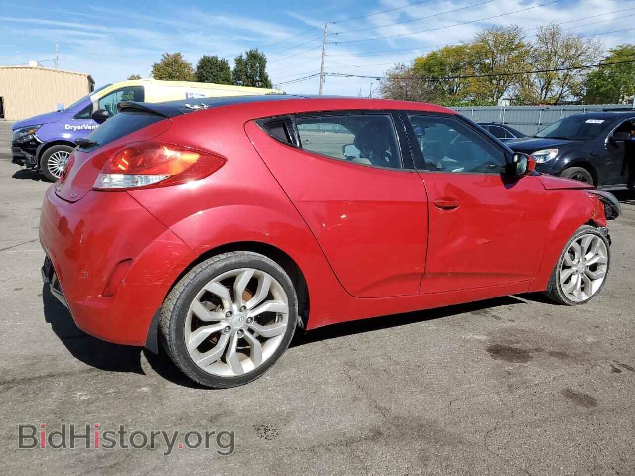 2012 HYUNDAI VELOSTER - VIN: KMHTC6AD8CU076244 - Фото 3