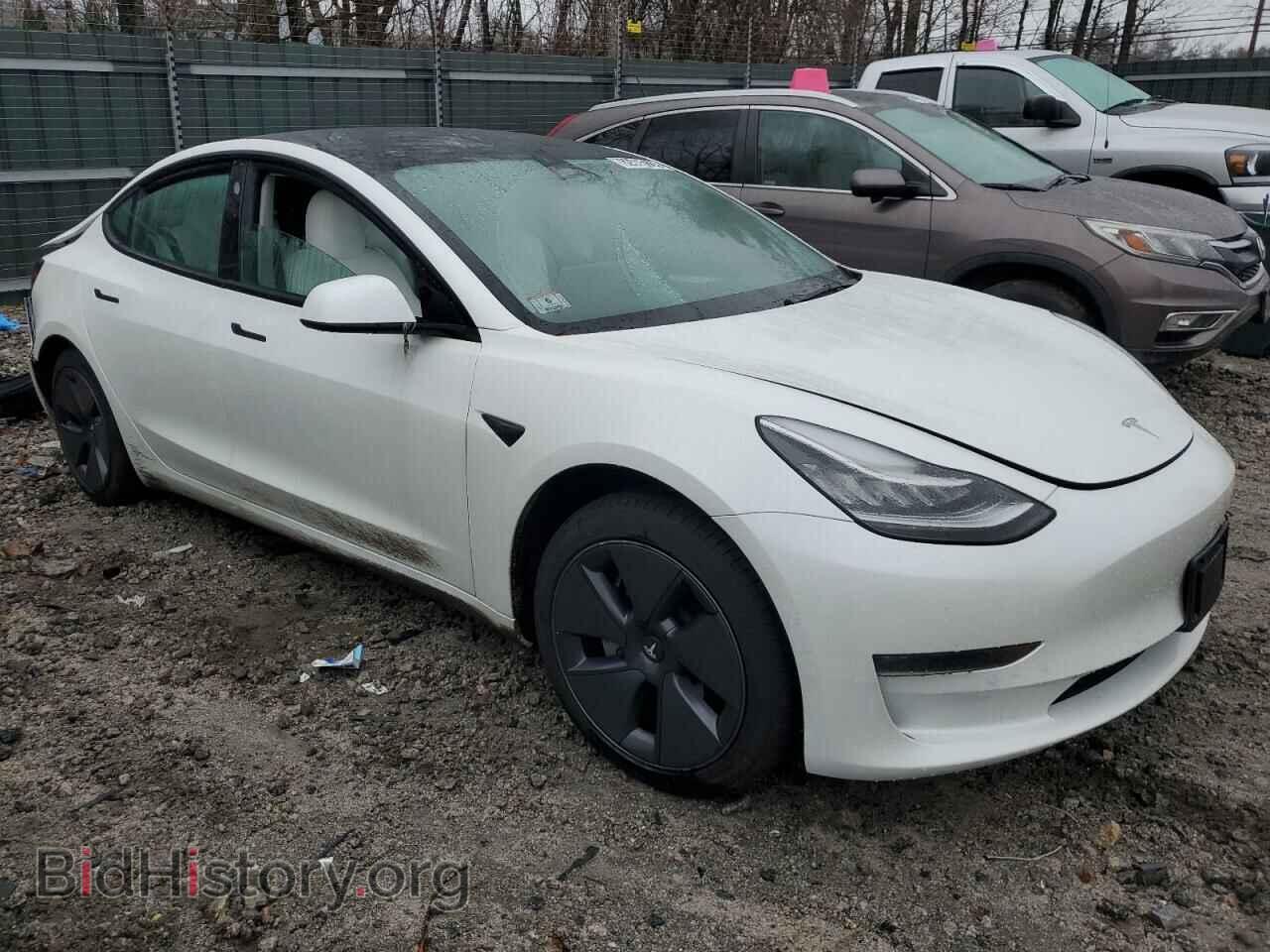 2022 TESLA MODEL 3 - VIN: 5YJ3E1EB4NF259050 - Photo 4