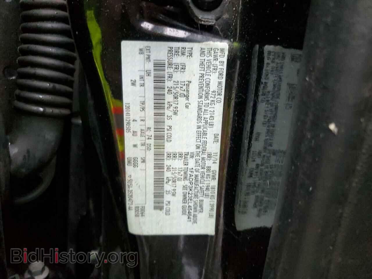 2014 FORD FOCUS - VIN: 1FADP3K23EL454641 - Фото 12