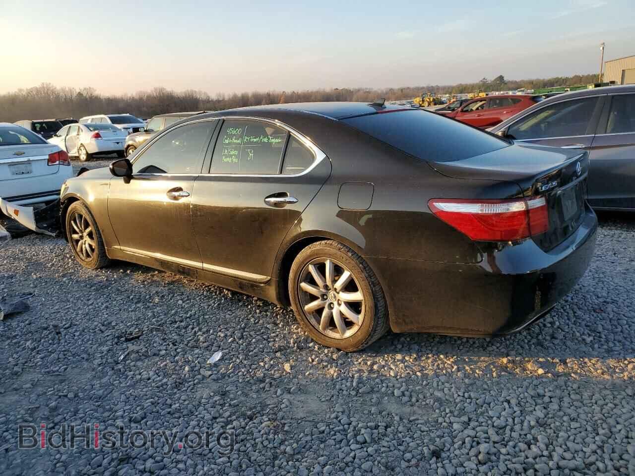 2008 LEXUS LS460 - VIN: JTHBL46F385067014 - Фото 2