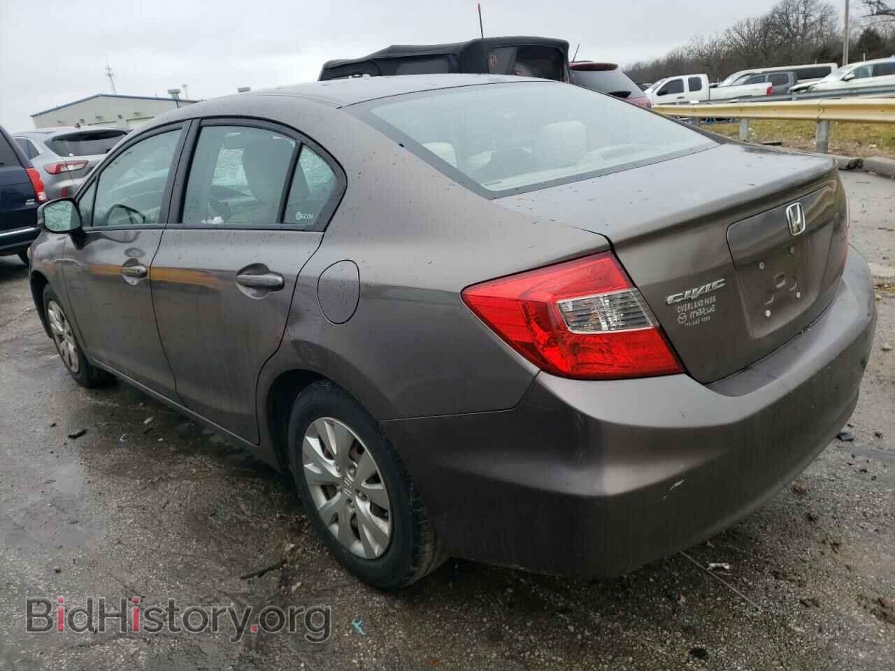2012 HONDA CIVIC - VIN: 2HGFB2F59CH517284 - Фото 2
