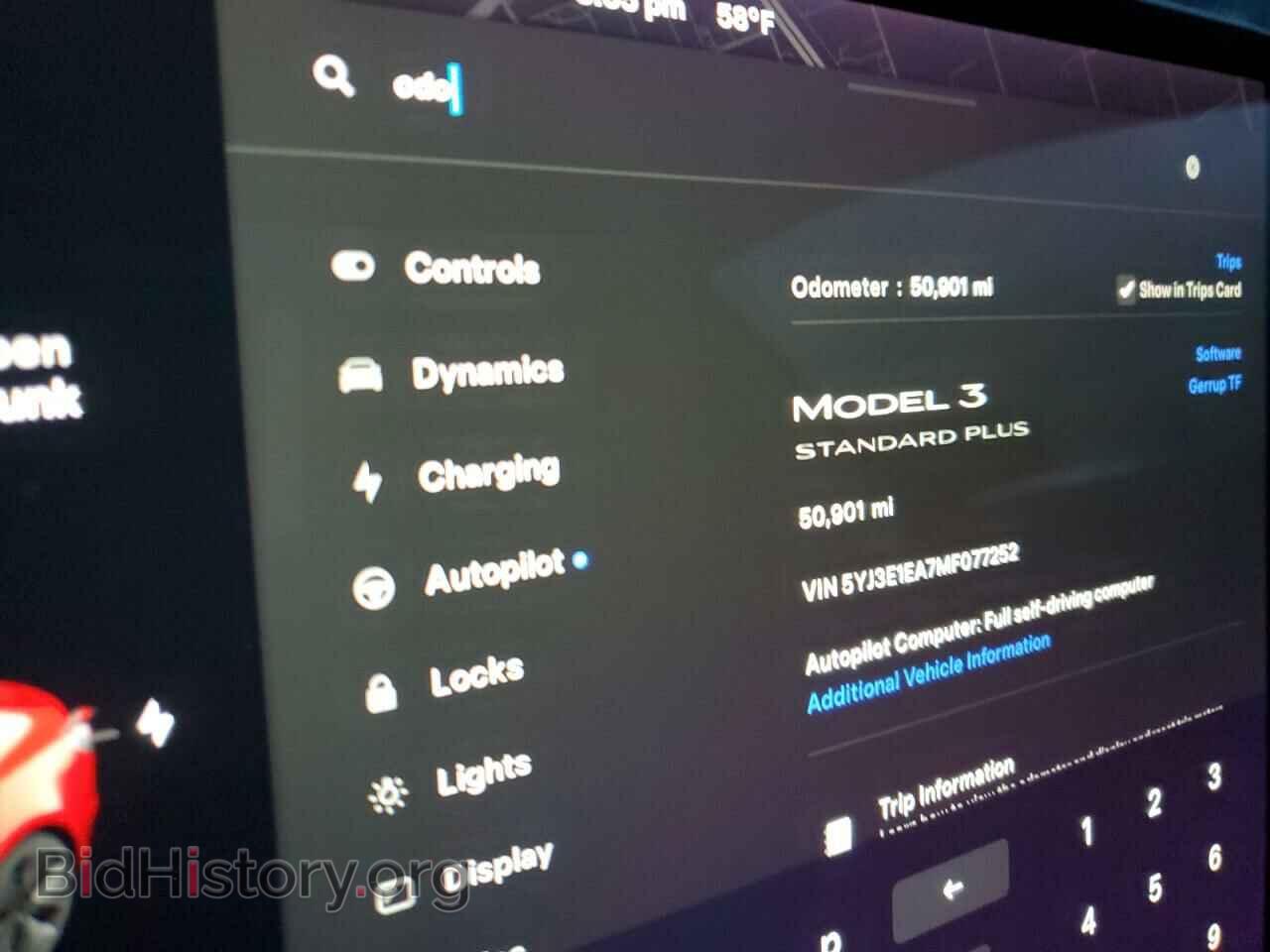 2021 TESLA MODEL 3 - VIN: 5YJ3E1EA7MF077252 - Фото 9