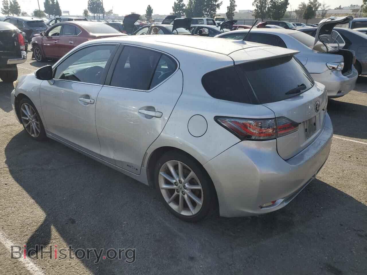 2012 LEXUS CT 200 - VIN: JTHKD5BH6C2086550 - Фото 2