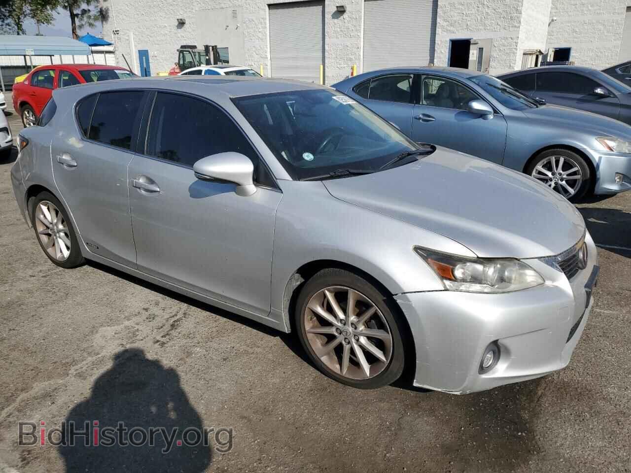 2012 LEXUS CT 200 - VIN: JTHKD5BH6C2086550 - Фото 4