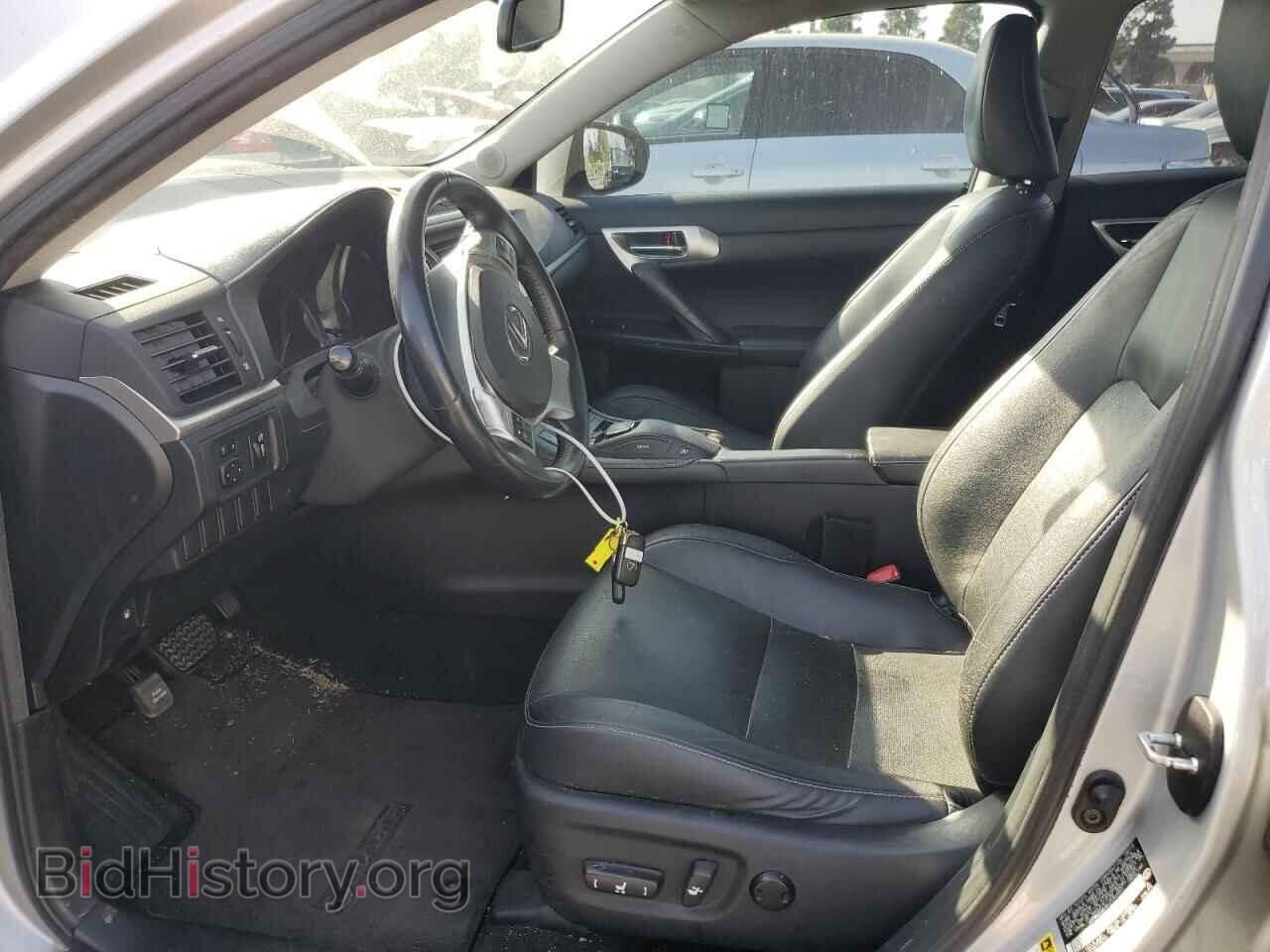 2012 LEXUS CT 200 - VIN: JTHKD5BH6C2086550 - Фото 7