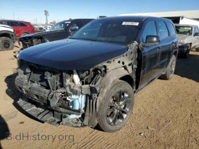 2022 Dodge DURANGO SXT, черный — VIN 1C4RDJAG8NC222868, Copart
