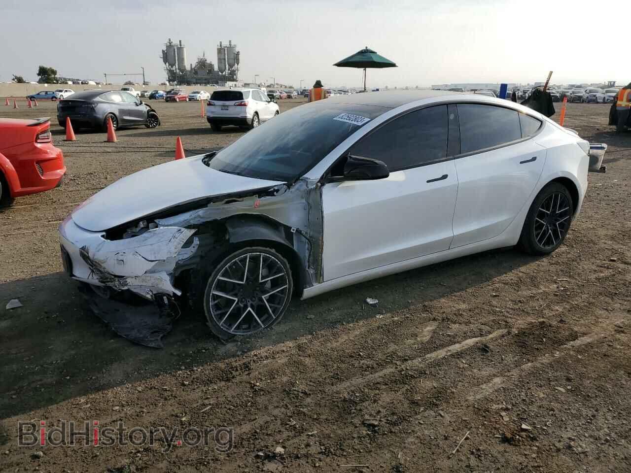 Photo 5YJ3E1EB3NF181909 - TESLA MODEL 3 2022