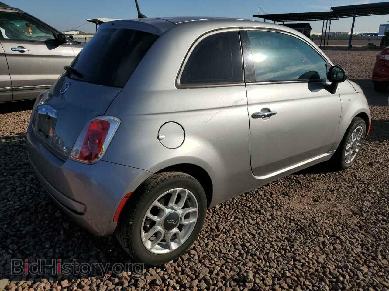 2015 FIAT 500 - VIN: 3C3CFFAR8FT570369 - Фото 3