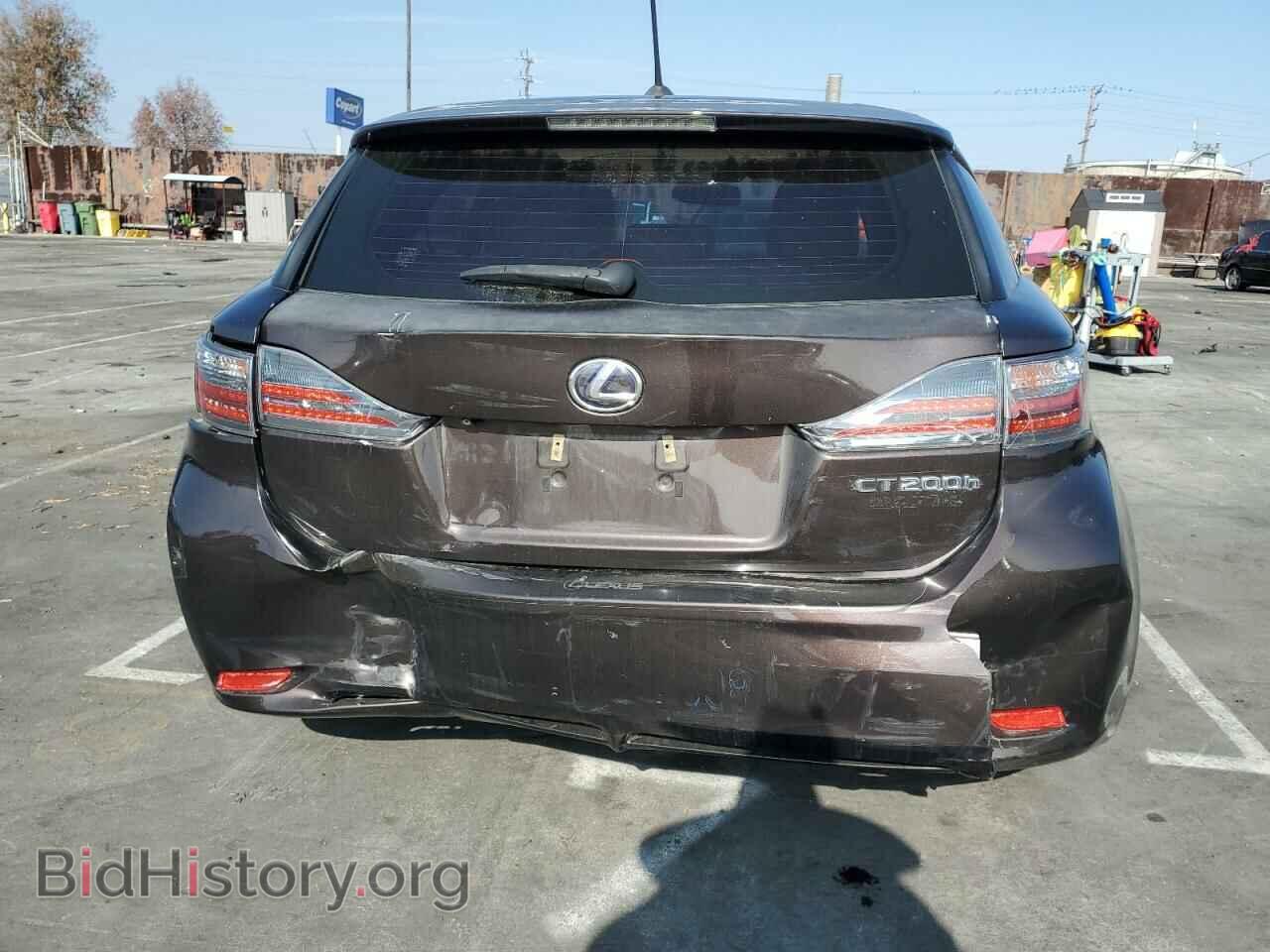 2013 LEXUS CT 200 - VIN: JTHKD5BHXD2132592 - Фото 6