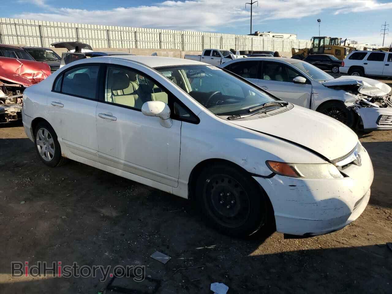 2007 HONDA CIVIC - VIN: 2HGFA16507H307742 - Фото 4