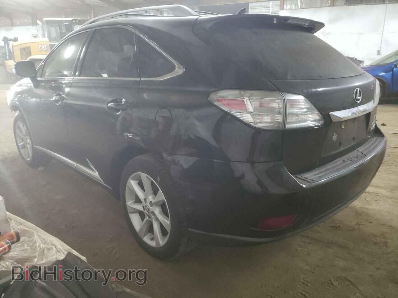 2012 LEXUS RX350 - VIN: 2T2ZK1BAXCC076621 - Фото 2
