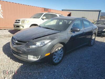 2012 Mazda 6 I, темно-серый — VIN 1YVHZ8DH2C5M16446, Copart