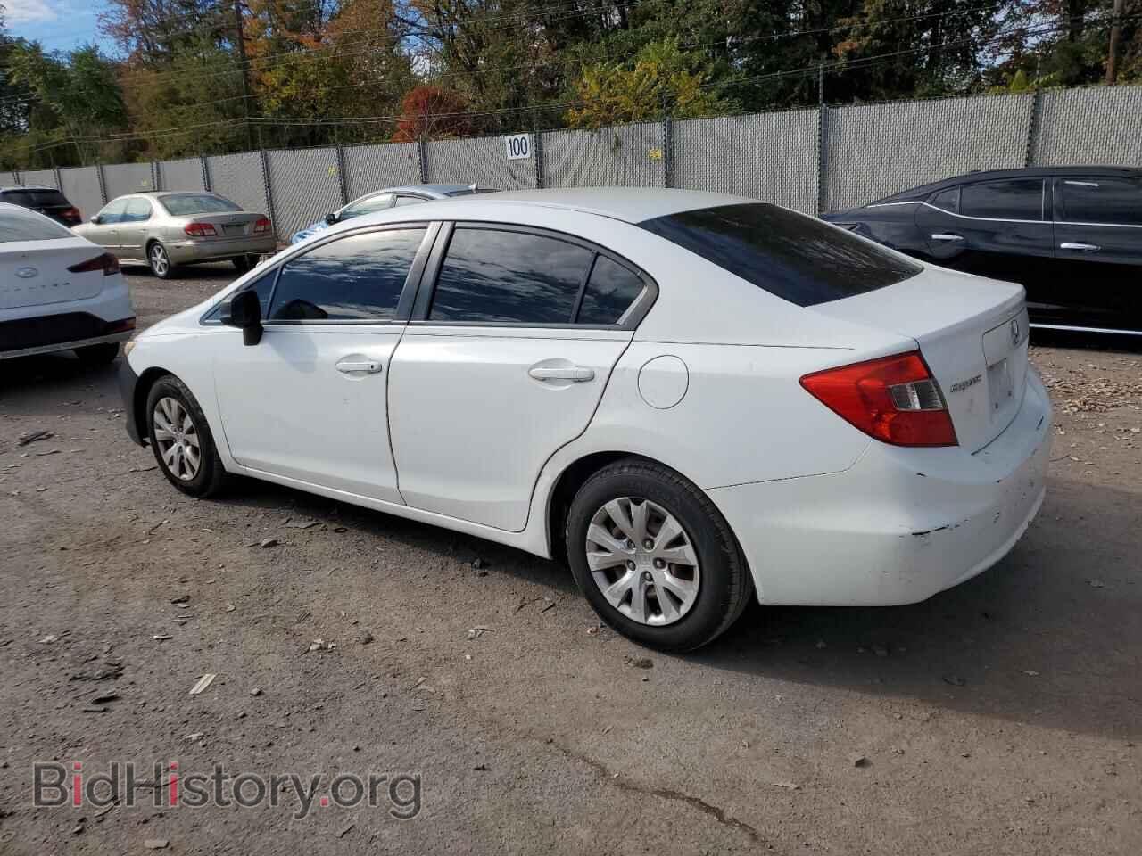 2012 HONDA CIVIC - VIN: 19XFB2F56CE342647 - Фото 2