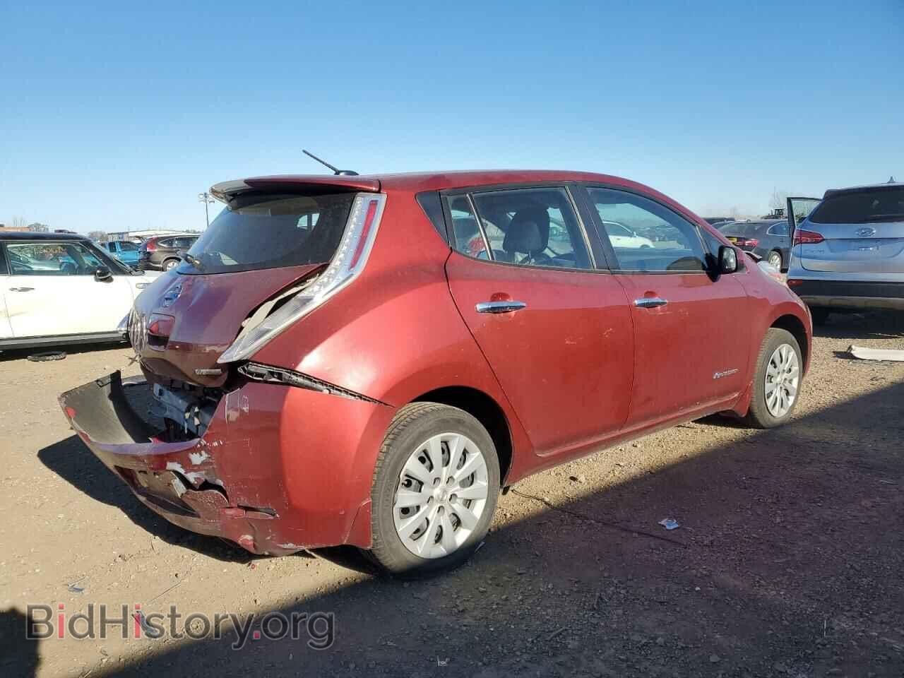2015 NISSAN LEAF - VIN: 1N4AZ0CP8FC308369 - Фото 3