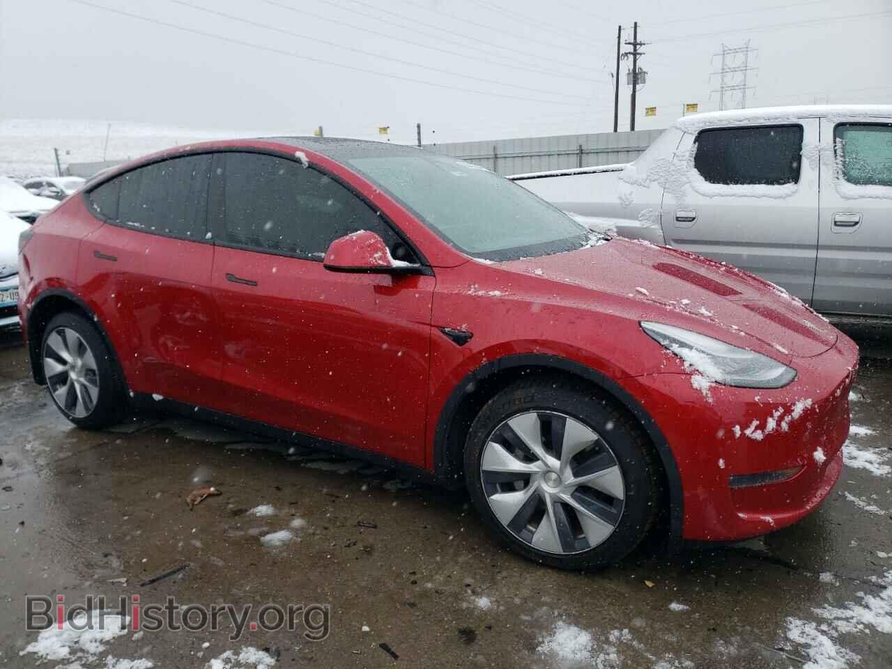 2021 TESLA MODEL Y - VIN: 5YJYGDEE0MF091529 - Фото 4