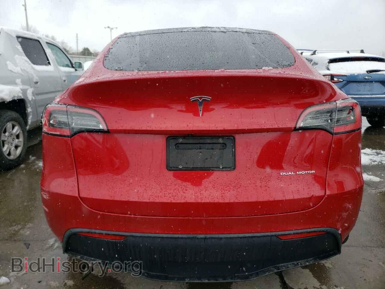 2021 TESLA MODEL Y - VIN: 5YJYGDEE0MF091529 - Фото 6